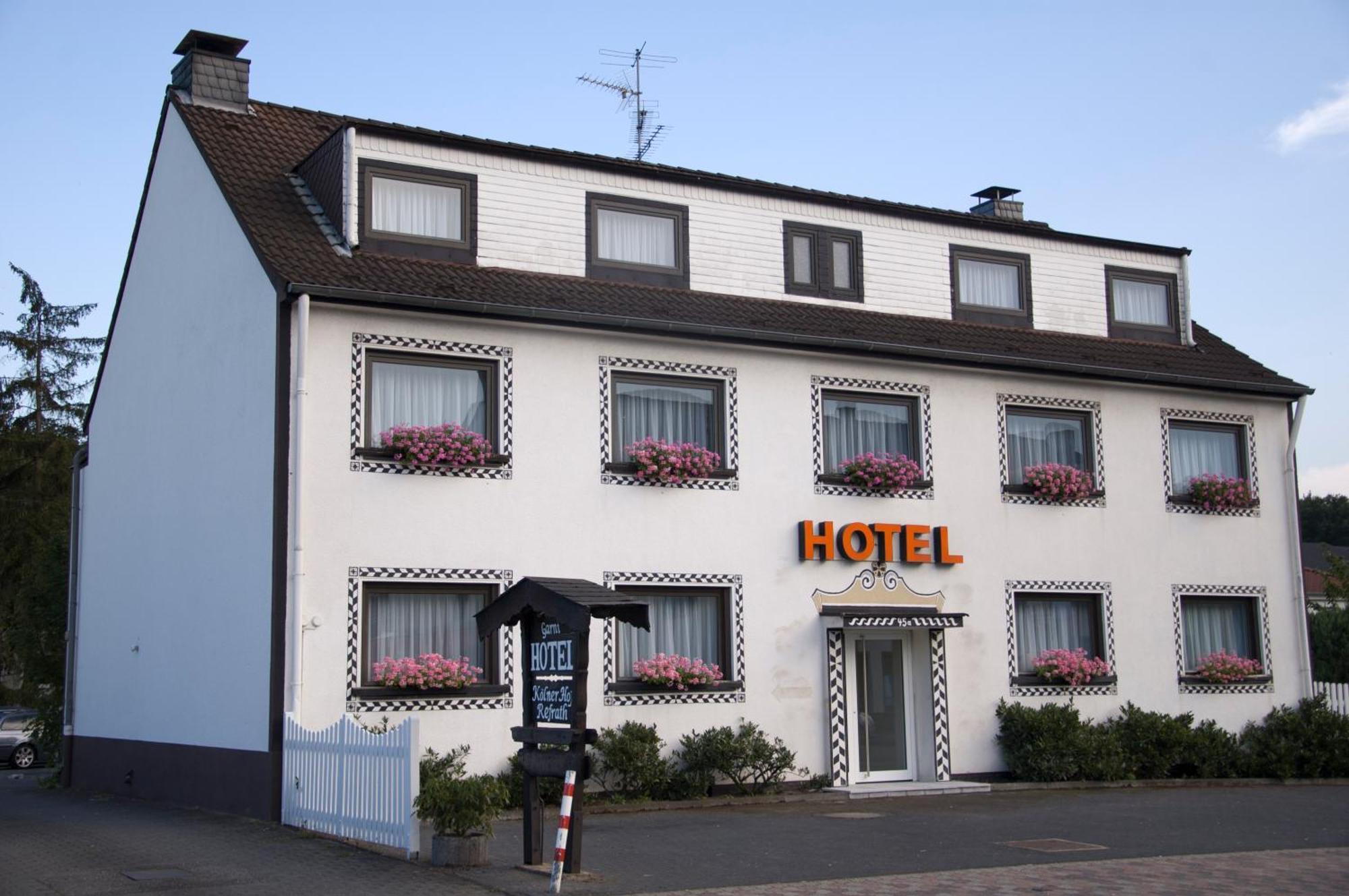 Hotel Kölner Hof Refrath Bergisch Gladbach Kültér fotó